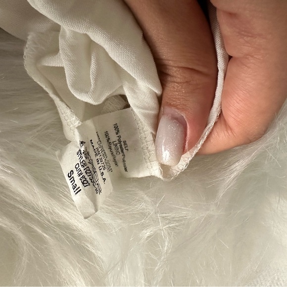 Honey Punch Floral Satin Romper - Cream - Picture 8 of 8